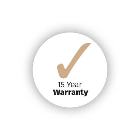 15 Year Warranty 15 Year Warranty