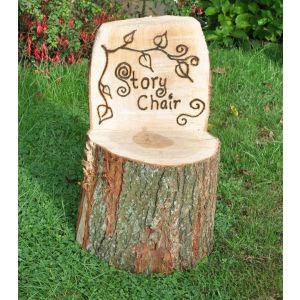 Rustic Story Chair