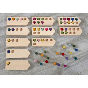 Maths Boats - Set of 10