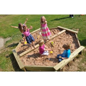 Large Octagonal Sandpit - (Dia)2.5m