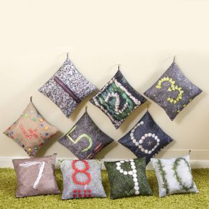 Nature Number Cushions - Set of 10