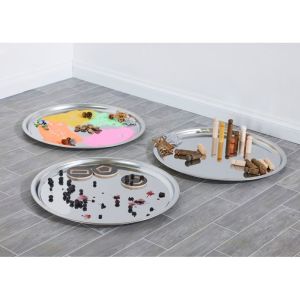 Sensory Magnetic Mirror Trays - (Dia)65cm - Set of 3