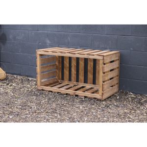 Simple Open Wooden Storage