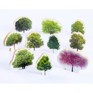 Small World Real Trees - Set of 10