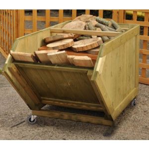 Mobile Loose Part Storage Skip