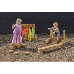 Super Twos' Beefy Teeter Totter Obstacle Course - 7 Piece Set