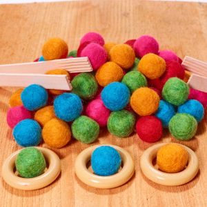 Felt Balls - Pack of 64