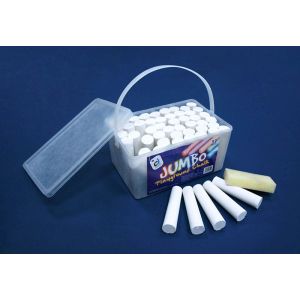 Playground Chalk White - Jumbo - Pack of 52