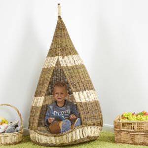 Wicker Two Tone Pod
