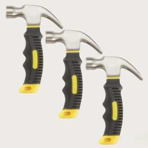 Stubby Claw Hammer - Pack of 3