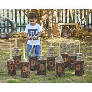 Giant Playground Counting Tree Rings - Set of 10