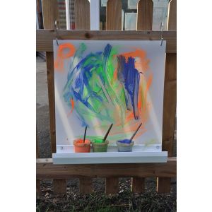 Self Draining Fence Easel - Small