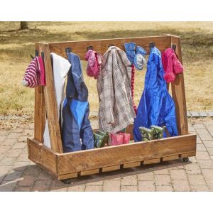 Outdoor Mobile Cloakroom Storage - KS1