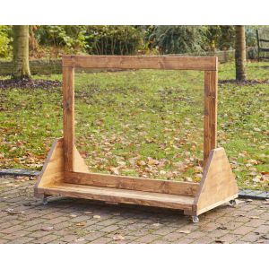 Mobile Perspex Easel