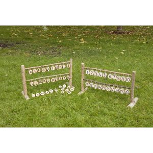 Rustic Table Top Washing Line Set