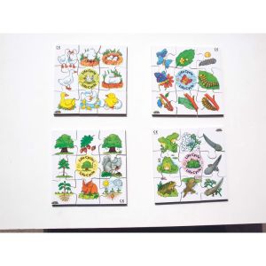 Life Cycle Jigsaws (4Pk)