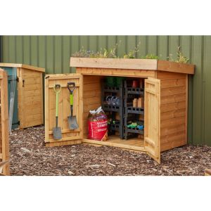 Living Roof Gardening and Bike Shed