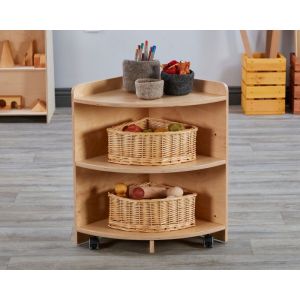 Rookie Mobile Corner Shelf - (H)60cm