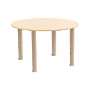 Adjustable Height Round Table