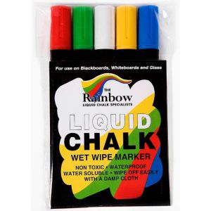 Liquid Chalk Pens - Set of 5