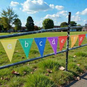 Giant Alphabet Bunting