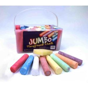 Playground Chalk - Jumbo - Pack of 52