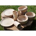 Real Size Natural Tea Set - 12 Piece Set