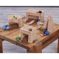 Wicker Shape Houses - Set of 4