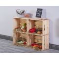 Natural Crates - Set of 4
