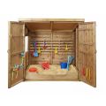 Wooden Sheltered Sandpit - (W)1.6m