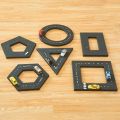 Chalkboard Shape Tracks - Set of 6
