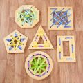 Wooden Weaving Shapes - Set of 6
