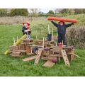 Imagineering Wooden Blocks - 50 Piece Set