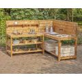 Compact Corner Work Station - EYFS - Worktop (H)48cm