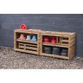Simple Outdoor Shelving - Pack of 2