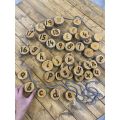 Threading Numbers & Letters