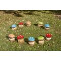Mini Mushroom Number Seats (10Pk)
