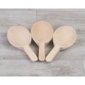 Short Handle Wooden Spoons - Pack of 3