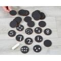 Mini Chalk Discs - Set of 30