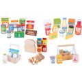 Complete Wooden Grocery Set