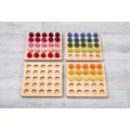 Felt Ball 5x5 Frames - Set of 4