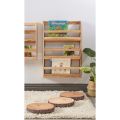 Flat Facing Wall Book Case - Vertical