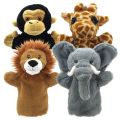 Safari Animal Puppets - Set of 4