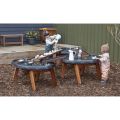  Tuff Spot Tray Friendly Wooden Table - Set of 3