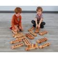 Class Pack Of Wooden Maths Vehicles - Set of 15