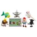 Nursery Rhymes Puppet Set (6Pk)