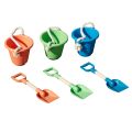 Recycled Plastic Buckets and Spades - 6 Piece Set