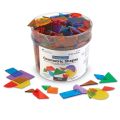Translucent Geometric Shapes (408Pk)