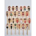 People From The World Spoons - Set of 24