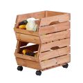 Stackable Farm Crates - 2 Piece Set